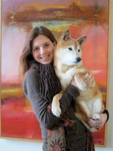 The author and friend