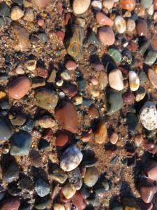 Pebbles on the shore