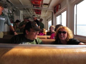 Mike Wiggins, Bad River Band of Ojibwe, and friend